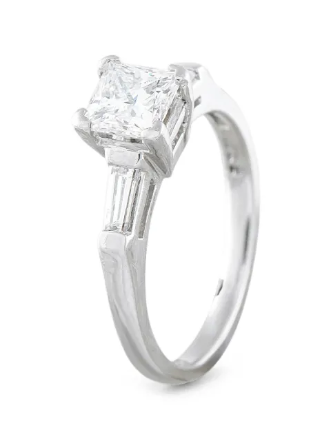 LB Exclusive embellished diamond ring Silver MF25072826