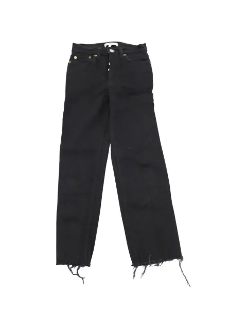 RE/DONE Stove Pipe jeans Black NAPPUGBCL095393W