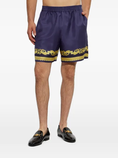 Versace printed boardshorts Purple 10222251A19254