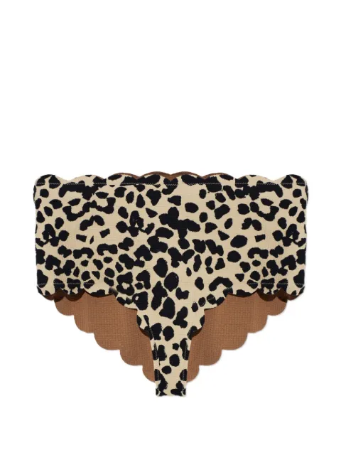 Marysia Santa Monica cheetah-print bikini bottoms Neutrals DSB0730
