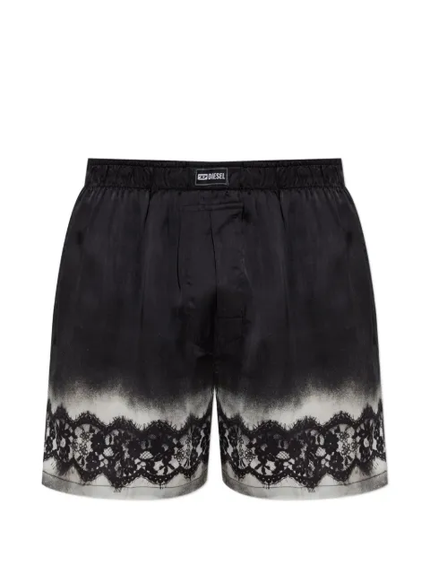 Diesel Ryan-GFT lace-trim boxers Black A226450EGEI
