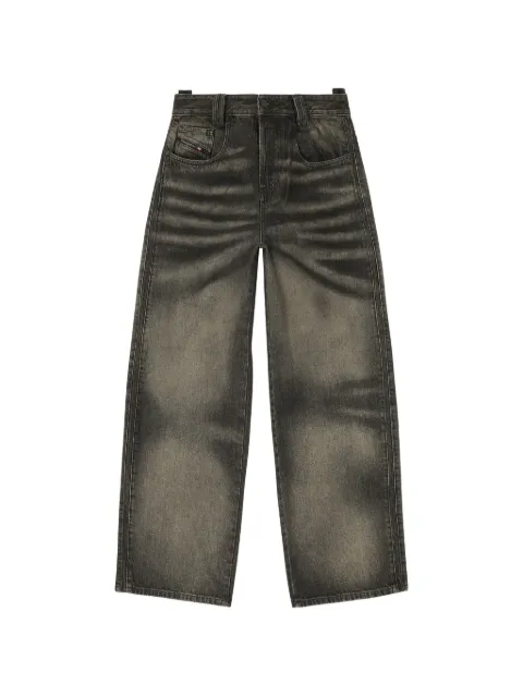Diesel relaxed jeans high-waist 1982 D-Hakou Black A2599709R33