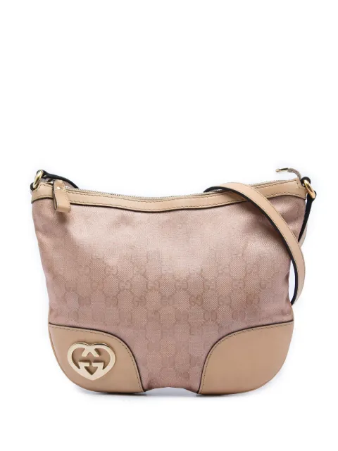 Gucci Pre-Owned 2016-2026 GG Canvas Lovely crossbody bag Pink QHAV7ZNC4KQFOWIL