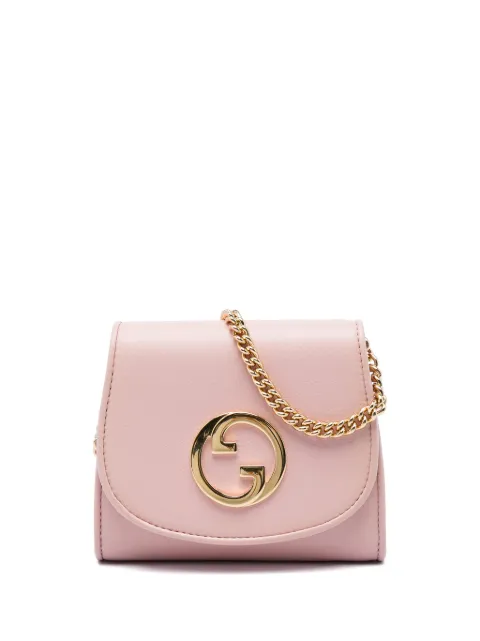 Gucci Pre-Owned 2016-2026 Medium Calfskin Blondie Wallet on Chain crossbody bag Pink LVN32O4B1DZXLB19