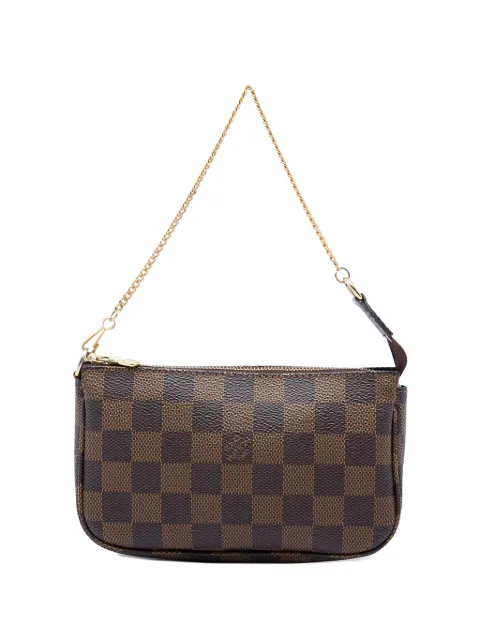 Louis Vuitton Pre-Owned 2004 Damier Ebene Mini Pochette Accessoires handbag Brown 5GEJNYI65ARC38GS