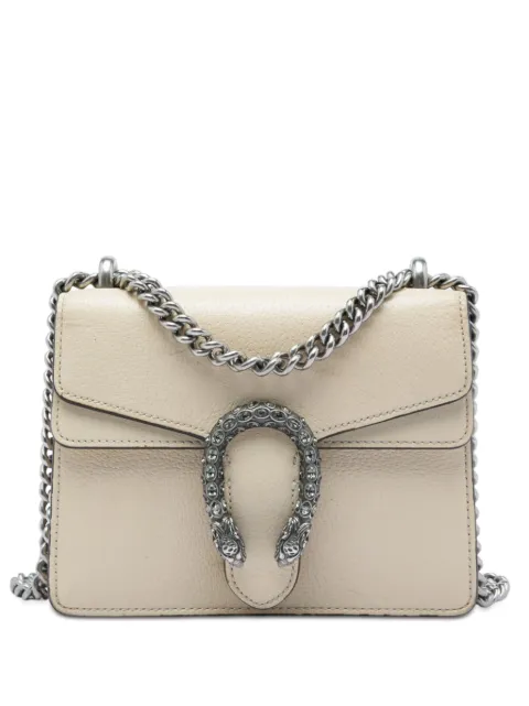 Gucci Pre-Owned 2016-2026 Small Leather Dionysus crossbody bag Brown B25G067MCO6RWZ78