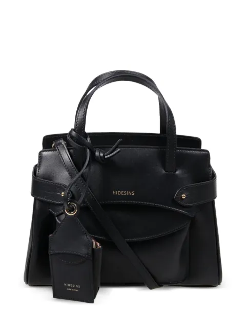 HIDESINS Lullaby leather tote bag Black LB26FLBLK