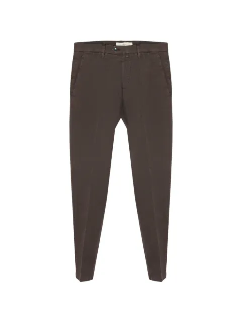 Briglia 1949 tapered chino trousers Brown BG04400009
