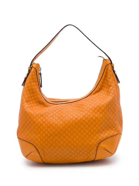 Gucci Pre-Owned 2016-2026 Microguccissima Nice shoulder bag Orange ZH8K0XS179DL30XG