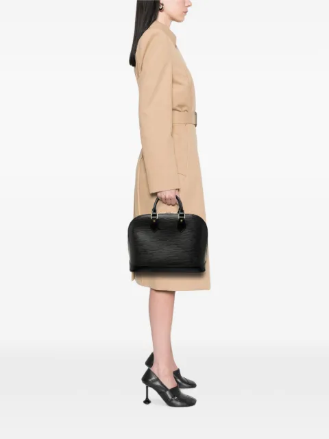 Louis Vuitton Pre-Owned 1996 Epi Alma PM handbag Black NVHPD0AGV21E5GOT