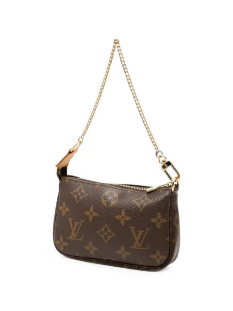 Louis Vuitton Pre-Owned 2004 Monogram Mini Pochette Accessoires handbag Brown OMVZAZKLC3KW75TT