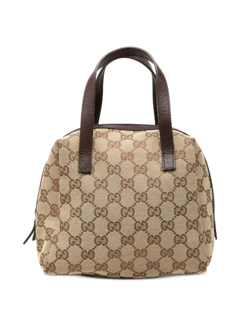 Gucci Pre-Owned 2000-2015 Mini GG Canvas Balthus Tofu Bag handbag Neutrals UZ0JPY4LM37B7NSB