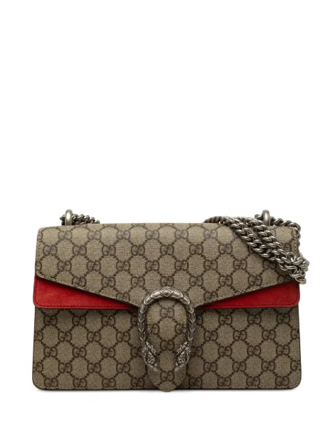 Gucci Pre-Owned 2016-2026 Medium GG Supreme Dionysus shoulder bag Neutrals YBQBF2NHJ0MF4HU2