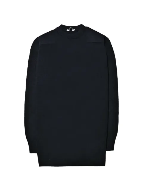 Jil Sander wool blend crew-neck sweater Blue J21GP0244J14898