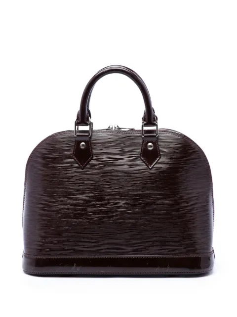 Louis Vuitton Pre-Owned 2012 Electric Epi Alma PM satchel Purple Q7W7SDOHQNUKAQQ4