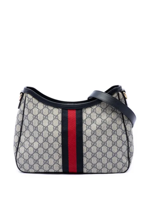 Gucci Pre-Owned 2016-2026 GG Supreme Web shoulder bag Neutrals TCIQY6YCX4GDB3WA