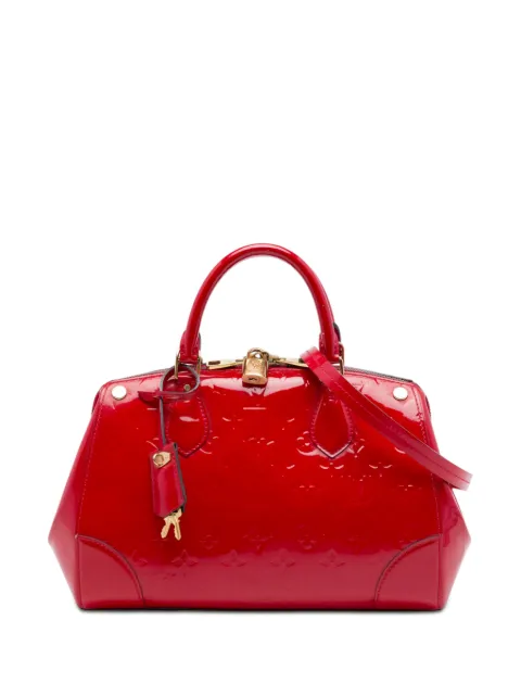 Louis Vuitton Pre-Owned 2015 Monogram Vernis Santa Monica satchel Red CY5LOIREGNW978R5