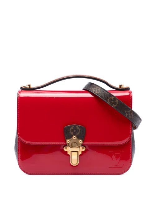 Louis Vuitton Pre-Owned 2019 Vernis Miroir Cherrywood BB satchel Red DZW1QZL3MN2FTFR2