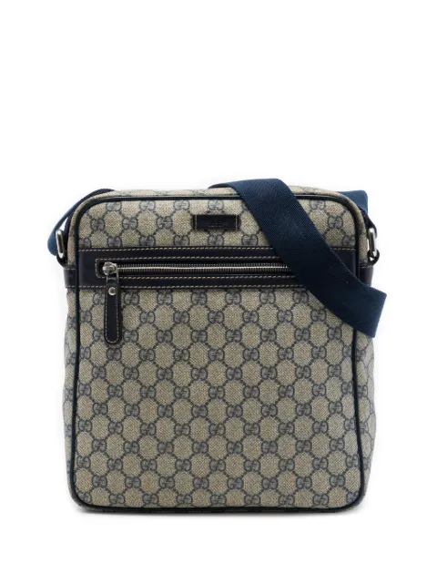 Gucci Pre-Owned 2016-2026 GG Supreme crossbody bag Neutrals 9QXAFZYJOXQW90PT