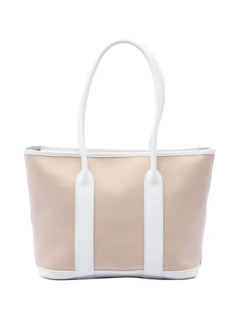 Hermès Pre-Owned 2010 Toile and Negonda Garden Party Zip 30 tote bag White 5C67CJPG2TQ06QWQ