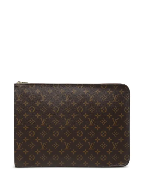 Louis Vuitton Pre-Owned 2007 Monogram Poche Documents Portfolio business bag Brown T0UBTX3I9GG63LOC