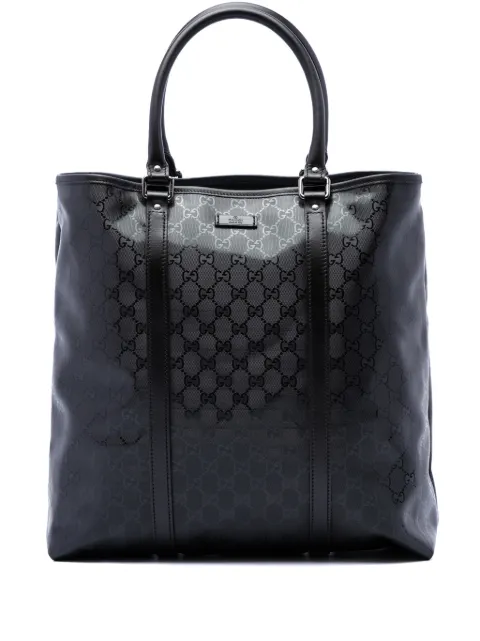 Gucci Pre-Owned 2016-2026 GG Imprime Joy Vertical tote bag Black S2LGXIJLX8JRD7CU
