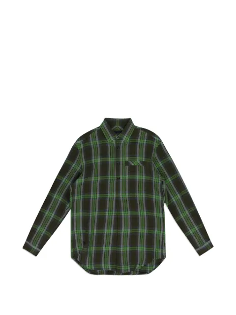 3Man Highland checked shirt Green 3MAN103007