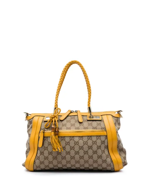 Gucci Pre-Owned 2016-2026 GG Canvas Bella satchel Neutrals X8RCWH80GQTYZPVZ