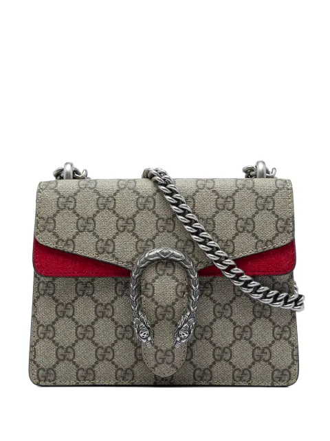 Gucci Pre-Owned 2016-2026 Small GG Supreme Dionysus crossbody bag Neutrals STC7J6ZXITISJ5KK