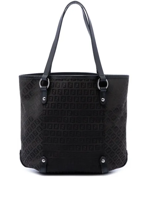 Fendi Pre-Owned 2000-2010 Zucchino Canvas tote bag Brown LK29UPFS7TX369CY