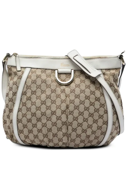 Gucci Pre-Owned 2016-2026 GG Canvas Abbey D Ring crossbody bag Neutrals JUGB2RX23JFUIMOX