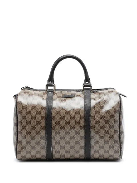 Gucci Pre-Owned 2000-2015 Medium GG Crystal Joy boston bag Neutrals CE3B53QS1DXFXLXO