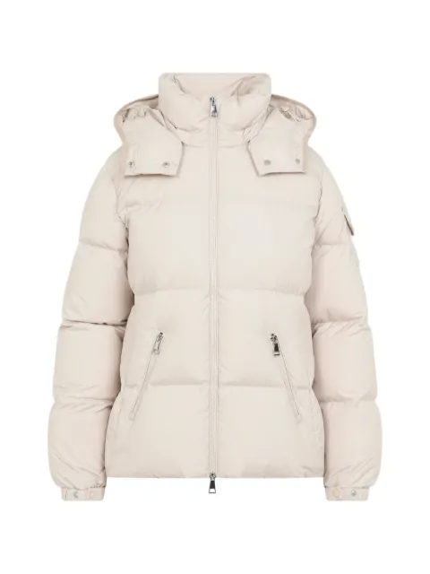 Moncler hooded padded jacket Neutrals L20931A0019754A81