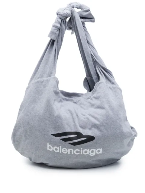 Balenciaga Pre-Owned 2011 Jersey 3B Logo hobo bag Grey 3ATN9R62VCVXII1E
