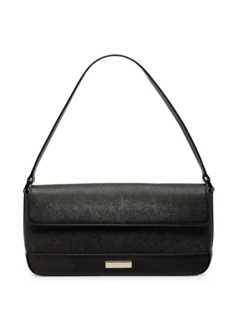 Burberry Pre-Owned 20th Century Leather Flap shoulder bag Black JFSCNC3F01CP3VCE