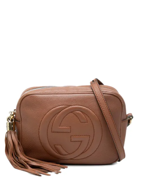 Gucci Pre-Owned 2000-2015 Calfskin Soho Disco crossbody bag Brown 0FJYR4A6FSI6HB6B