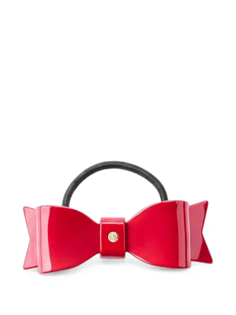 Maison Michel Ashley bow-detail hair tie Red 3140001002