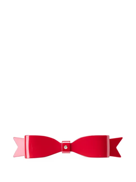 Maison Michel Lacee bow hair clip Red 3141001002