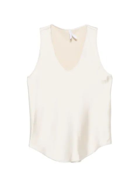IMPERIAL satin-finish racerback top Neutrals RHB9MBA
