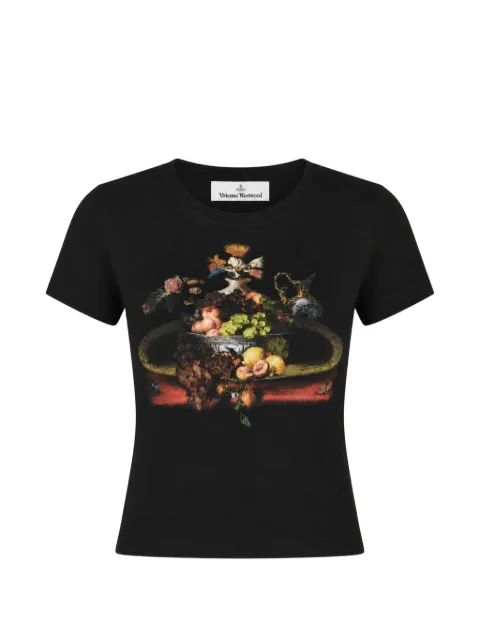 Vivienne Westwood Still Life Orb T-shirt Black 1G01001HJ00BLN401
