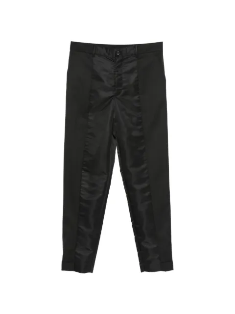 Undercover satin-panel tailored trousers Black UP2F4502