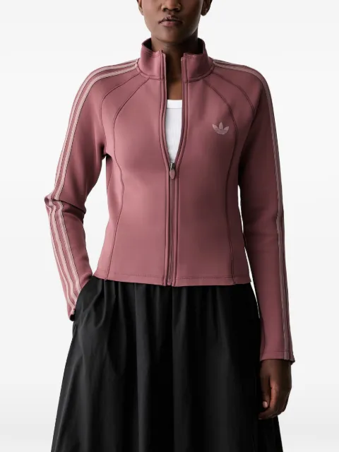 adidas SST 2.0 side-stripe zip-up jacket Purple KT4685