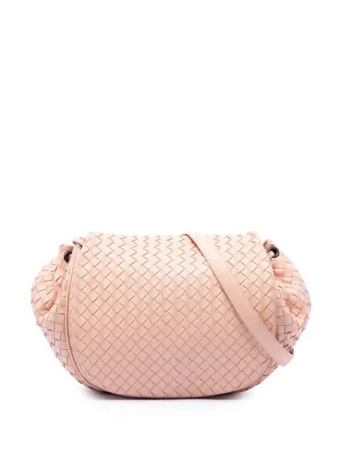 Bottega Veneta Pre-Owned 2012-2026 Nappa Intrecciato Flap crossbody bag Pink O7KO548FL54KVYKC