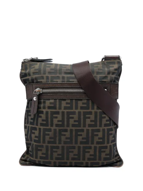 Fendi Pre-Owned 2010-2026 Zucca Canvas crossbody bag Brown P9XV5B236B3DM81H