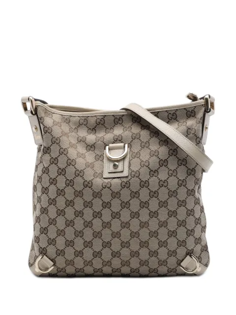 Gucci Pre-Owned 2000-2015 GG Canvas Abbey D Ring crossbody bag White HQ8SO98F3SVGVA7B
