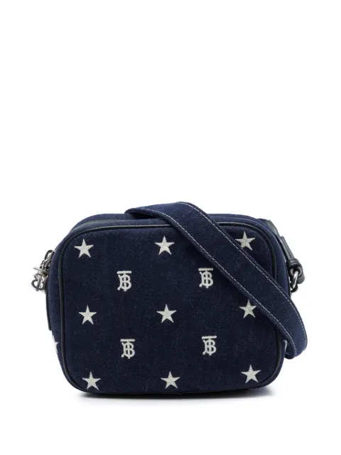 Burberry Pre-Owned 2013-2023 Denim TB Logo Kids Star Camera Bag crossbody bag Blue OBHDKGWRDXITBI66