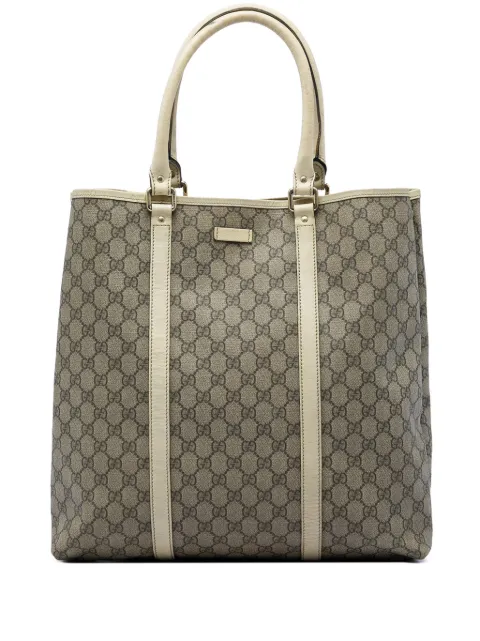 Gucci Pre-Owned 2000-2015 GG Supreme Joy Vertical tote bag White I8666U9J3L77NG1J