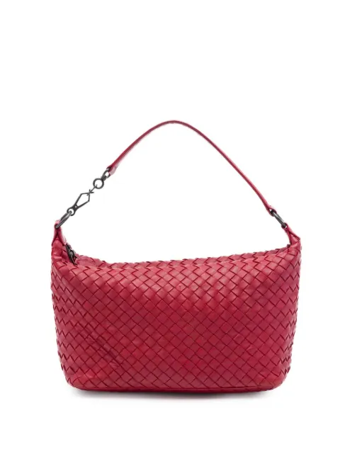 Bottega Veneta Pre-Owned 2012-2026 Nappa Intrecciato shoulder bag Red ASUB1WQMJDN0QIL7