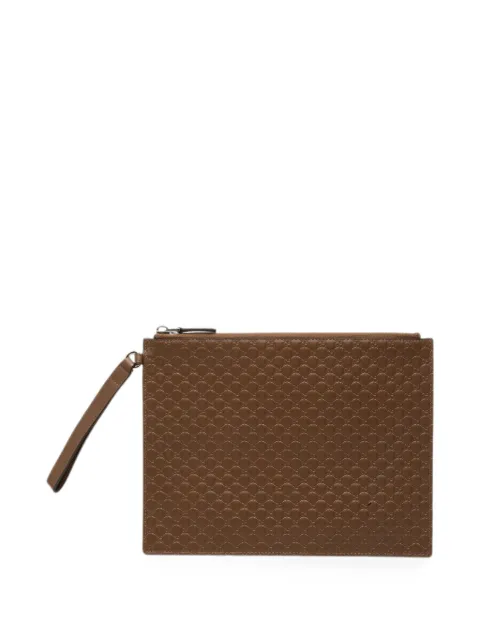 Gucci Pre-Owned 2000-2015 Microguccissima clutch bag Brown NLXI0GO14X79S168