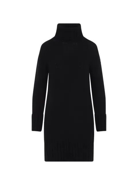 Moncler turtleneck mini dress Black L20939L00004N0403